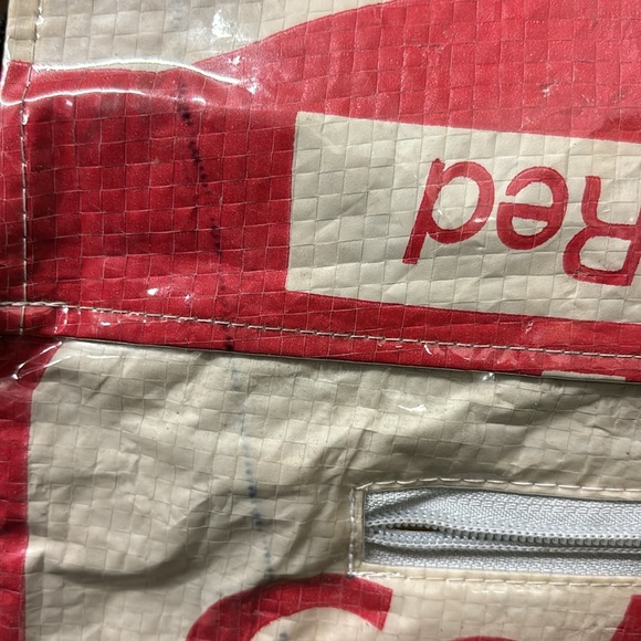 Angkor Recycled Cobra Crossbody Messenger Bag.Never used.Handmade in Cambodia. - Picture 3 of 8